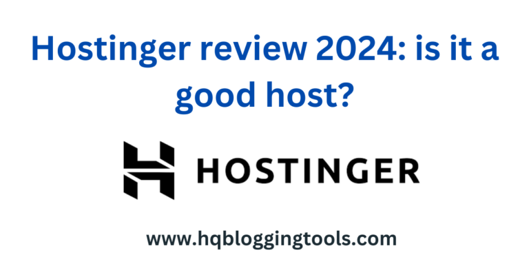 Hostinger review 2024: is it a good host?